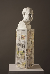 A Day in the Life of........Mike, portrait sculpture by Billie Bond